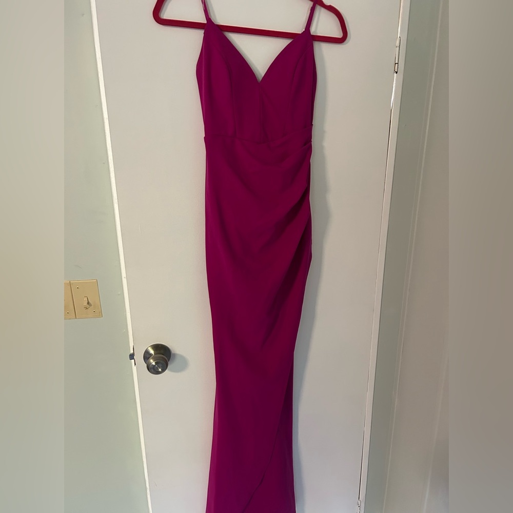 Honey and Rosie Elegant Pink Prom Dress from Dillard’s